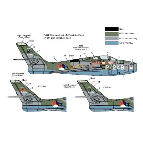 KINETIC - F-84F Thunderstreak - K48068