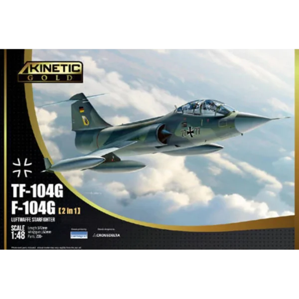 KINETIC - TF-104G GERMAN AIRFORCE - K48089