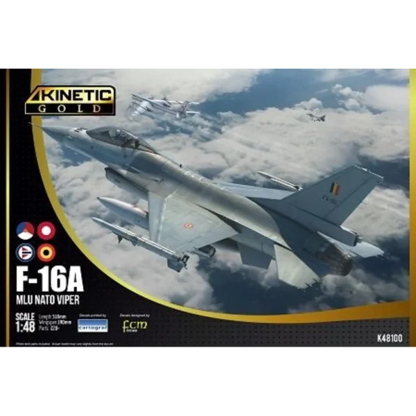 KINETIC - F-16A MLU Block 20 -Gold S - K48100
