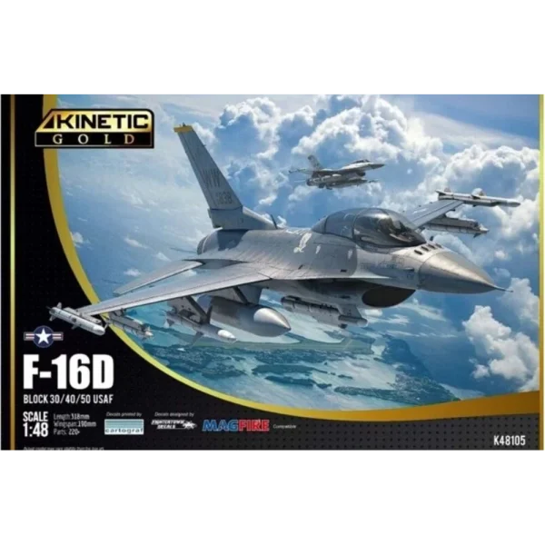 5348105 KINETIC - F-16D BLOCK 30/40/50 USAF - K48105