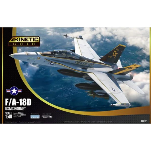 5348121 KINETIC - F/A-18D USMC VFMA-225 w/MF - K48121