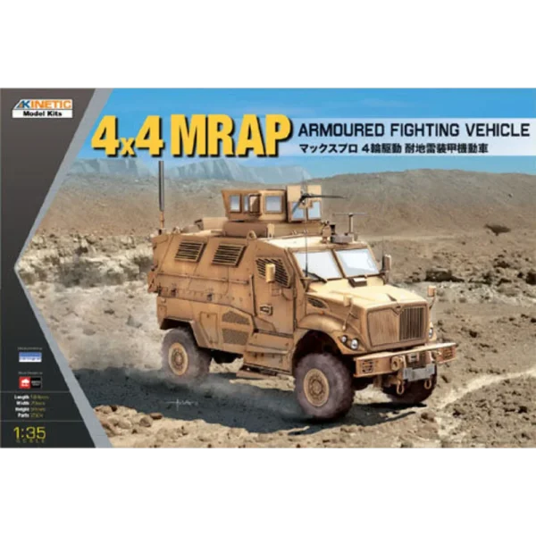 KINETIC - 4x4 MRAP Armored Fighting Vehicle - K61011