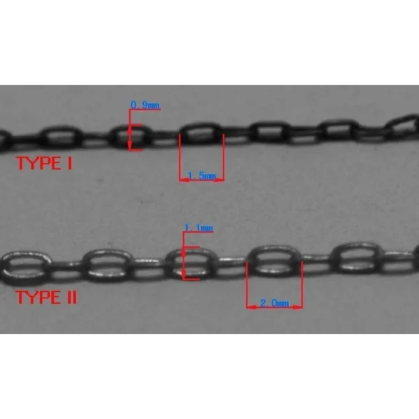 9366624 Master Tools - 40cm universal fine chains set (2 types) - 06624