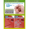 9368020-1 Master Tools - HG Micro Rivet Punch (23 Pcs , 0.25mm-1.35mm) - 08020