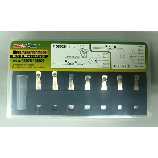 9368027 Master Tools - Rivet maker for model 2 - 08027
