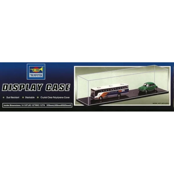 9369809 Master Tools - Acrylic Display Case 359 x 89 x 89mm - 09809