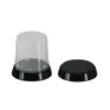 9369862 Master Tools - Flat Top Acrylic Display Case with LED Light (ø84 x 115mm) - 09862