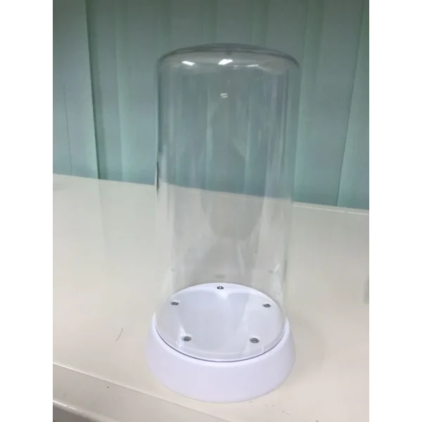 9369863 Master Tools - Round Top Acrylic Display Case with LED Light (ø84 x 185mm) - 09863
