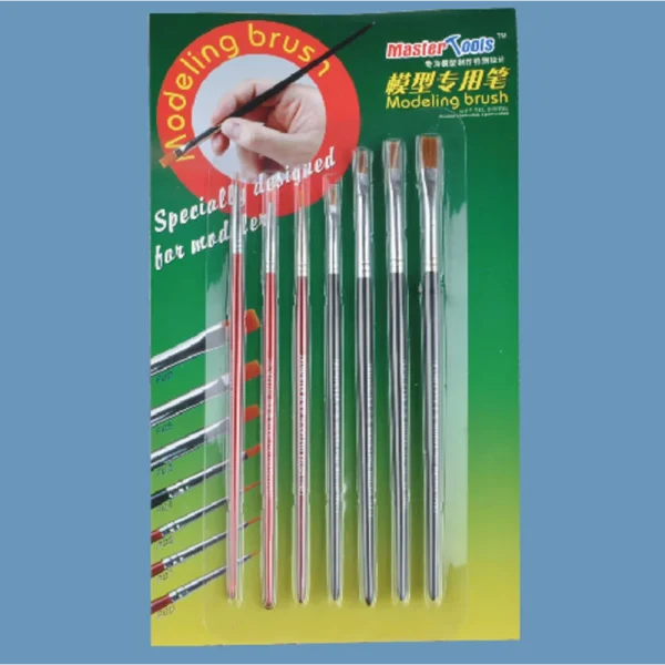 9369900 Master Tools - Modeling Brush (7pcs) - 09900