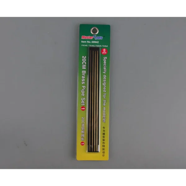 Master Tools - 20CM Brass Pipe / Messingrohr Set 1 - 09942