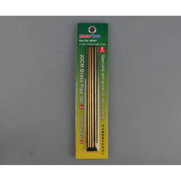 Master Tools - 20CM Brass Pipe / Messingrohr Set 3 - 09944