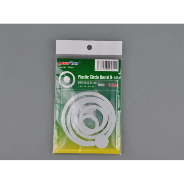 9369949 Master Tools - Plastic Circle Board D-set-0,3mm - 09949