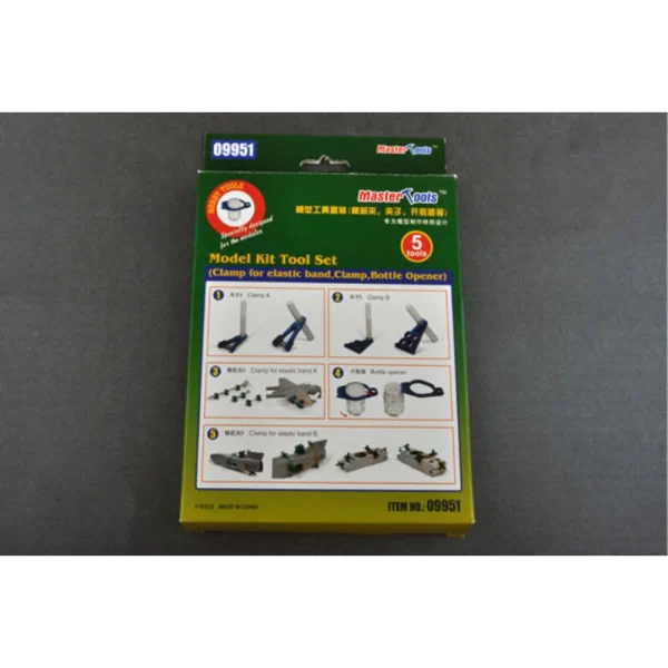 9369951 Master Tools - Model Kit Tool Set (Clamp f elastic ban - 09951