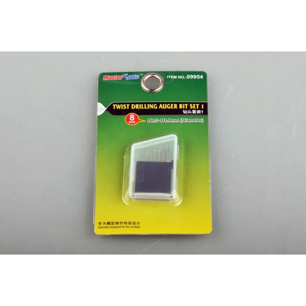9369954 Master Tools - Twist Drilling Auger Bit set 1 (0,3-1,0) - 09954