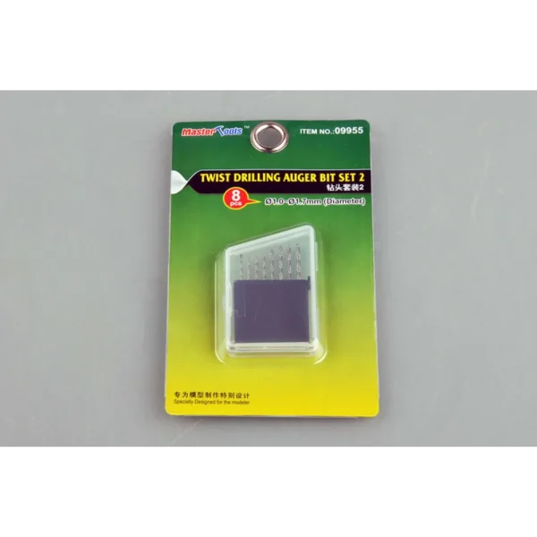 9369955 Master Tools - Twist Drilling Auger Bit set 2 (1,0-1,7) - 09955