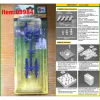 9369984 Master Tools - Holding/Guide pin for silicone mould-S (Blue) - 09984