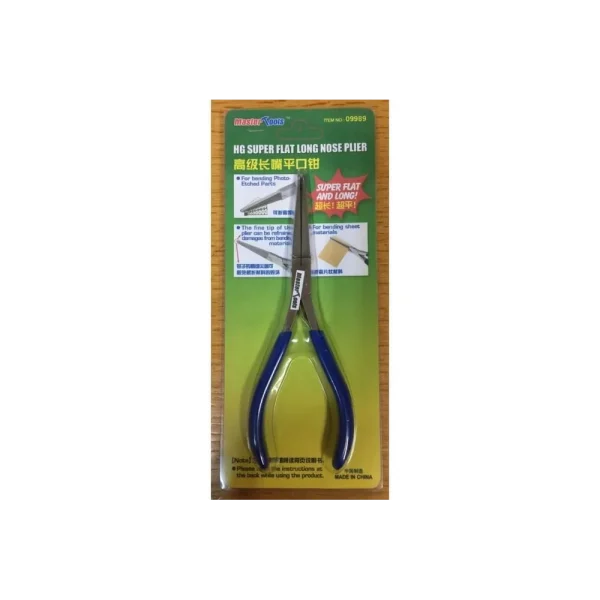 9369989 Master Tools - HG Super Flat Long Nose Plier - 09989