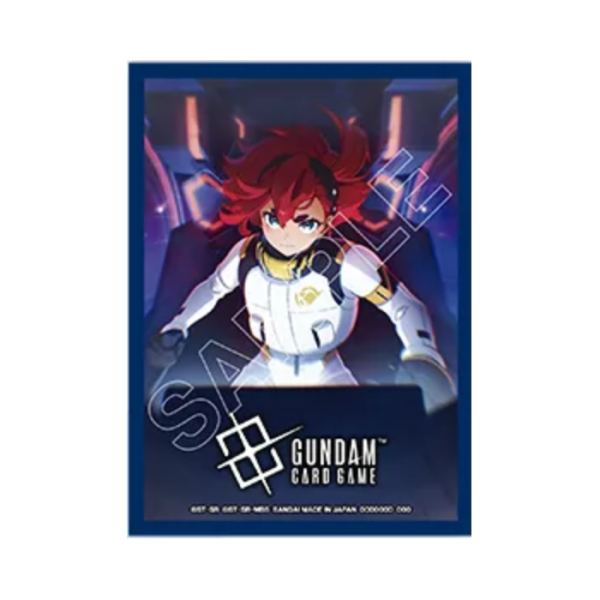 Gundam Card Game – Official Card Sleeves 02 – Suletta Mercury – 70 Sleeves