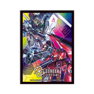 Gundam Card Game – Official Card Sleeves 02 – NU Gundam vs Sazabi – 70 Sleeves