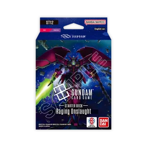 Gundam Card Game - ST12 Raging Onslaught EN - Starter Deck