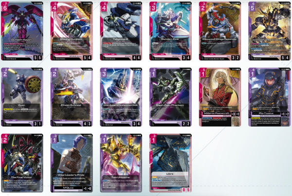 Gundam Card Game - ST12 Raging Onslaught EN - Starter Deck