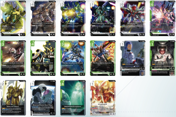 GCG-ST14-01 Gundam Card Game - ST14 Heavy Dominion EN - Starter Deck